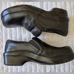 Ariat Classic Black Leather Clogs